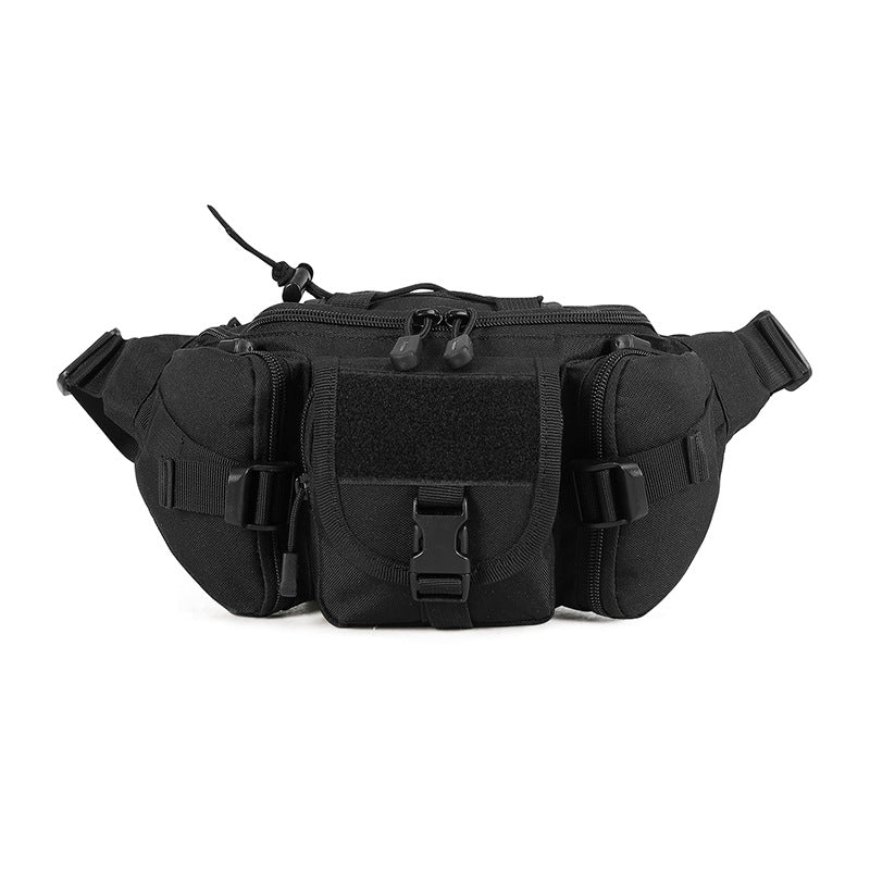 Tactical Fanny Pack Waist Bag Hip Belt Outdoor Fishing Bumbag with Water Bottle Pocket Holde Outdoor military fan tactical belt bag