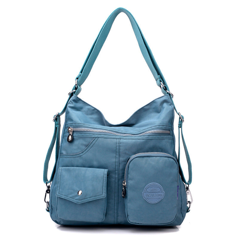 Luxury Women's Designer Crossbody Bag – Large Capacity Waterproof Nylon Tote Shoulder Bag