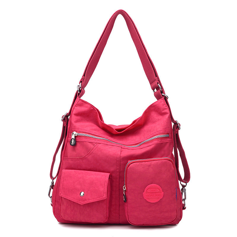 Luxury Women's Designer Crossbody Bag – Large Capacity Waterproof Nylon Tote Shoulder Bag