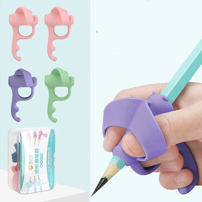 Student Correcting Pen Holder for Zero-Based Learning and Finger Coordination
