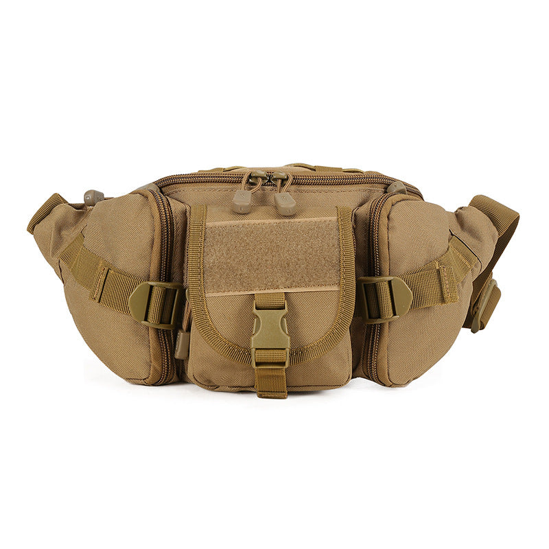 Tactical Fanny Pack Waist Bag Hip Belt Outdoor Fishing Bumbag with Water Bottle Pocket Holde Outdoor military fan tactical belt bag