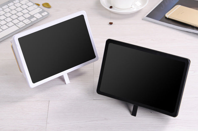 Screen Magnifier Amplifier,Boolian 3D HD New Phone Holder Screen Amplifier, Movie Video Phone Amplifier Screen Phone Projector for All Smartphones