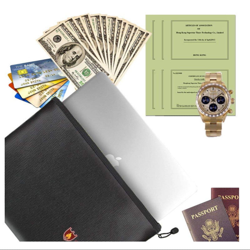 Leather Document Organizer – Fire-Proof and Stylish Protection for Your Essentials