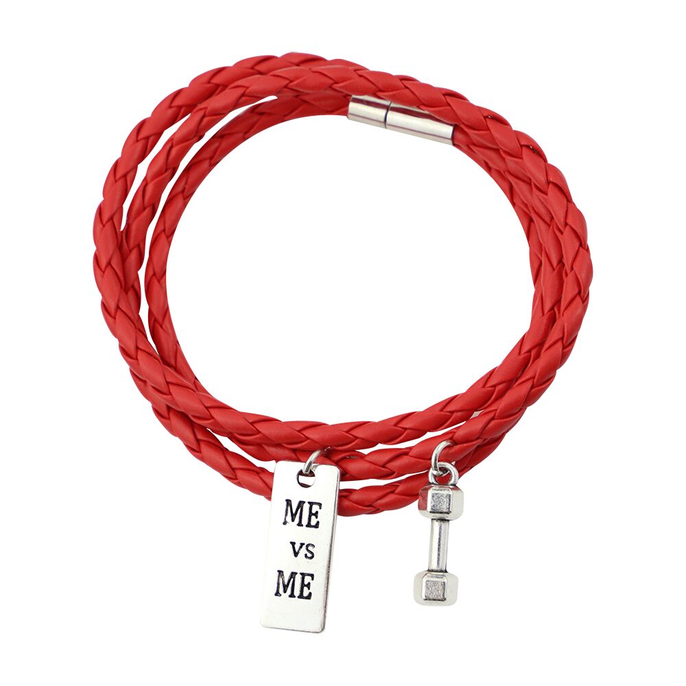 3 Laps Friendship Orange Leather Woven Women Jewelry Bangle Cuff Wristband 60CM PU Rope Bracelet