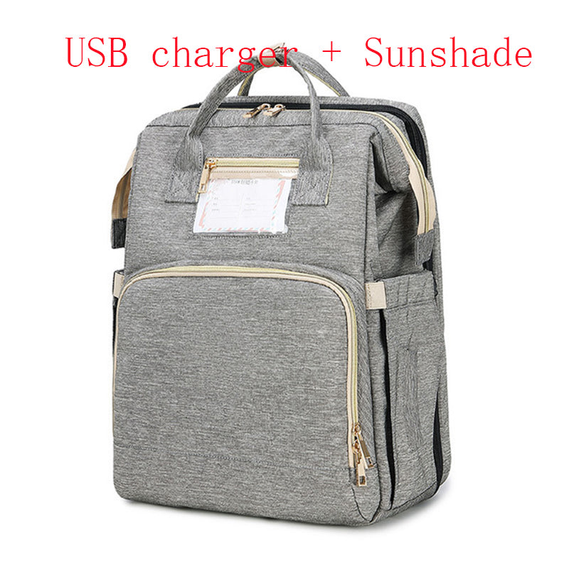 Diaper Bag Backpack – Multifunctional Travel Backpack for Maternity & Baby Changing with Large Capacity, Waterproof Design