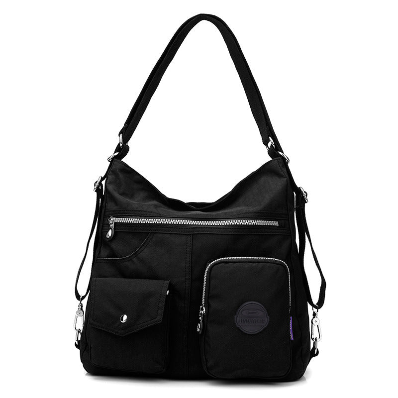 Luxury Women's Designer Crossbody Bag – Large Capacity Waterproof Nylon Tote Shoulder Bag