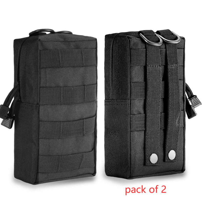 Molle EDC Utility Pouch – Compact Gear Bag, Military Tactical Waist Pack, Water-Resistant Gadget Holder for Outdoor and Everyday Carry