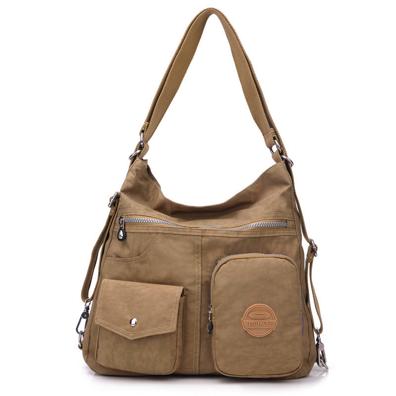 Luxury Women's Designer Crossbody Bag – Large Capacity Waterproof Nylon Tote Shoulder Bag