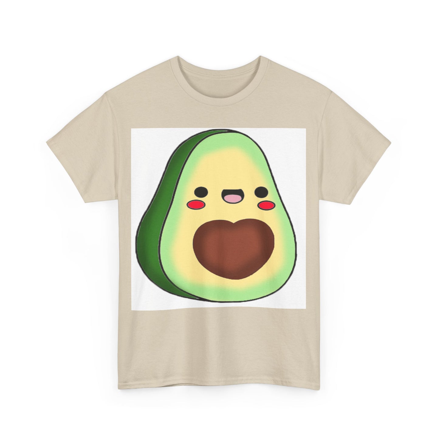 Avocado Unisex Heavy Cotton T-Shirt Available in Sizes S to 5XL