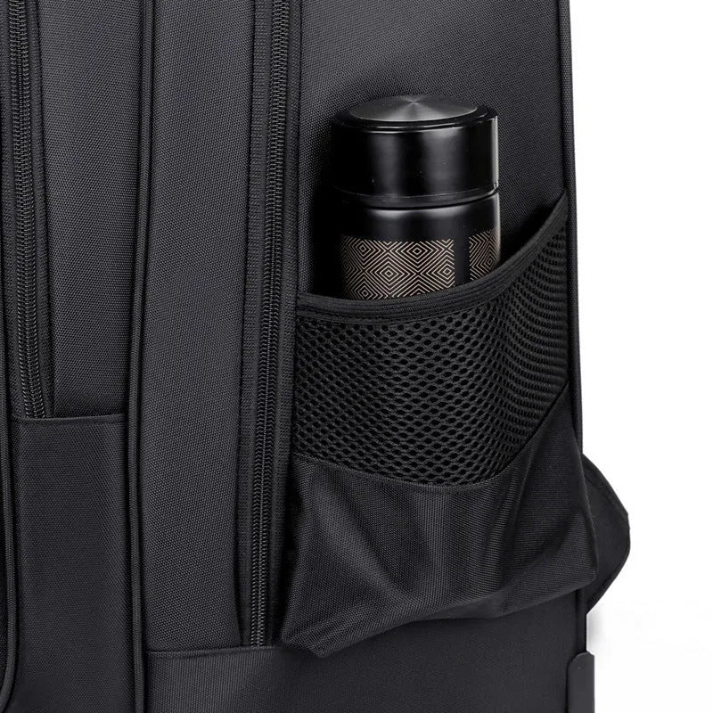 Trolley Backpack Ultra Light Large Capacity Single Directional Wheel Bag
