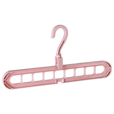 9 Hole Clothes Hanger Organizer Space Saving Wardrobe Solution