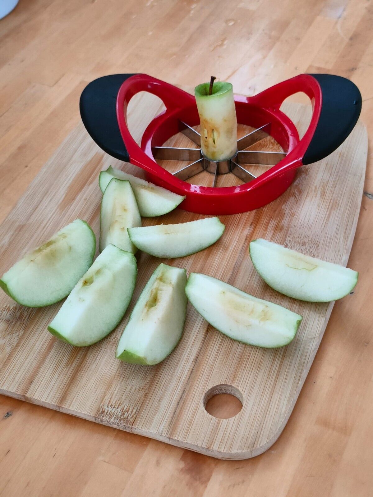 Apple Corer And Slicer , Stainless Steel Apple Corer