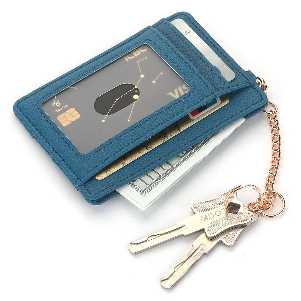 Cover Card Holder for Women with Multiple Card Slots in Various Patterns and Colors