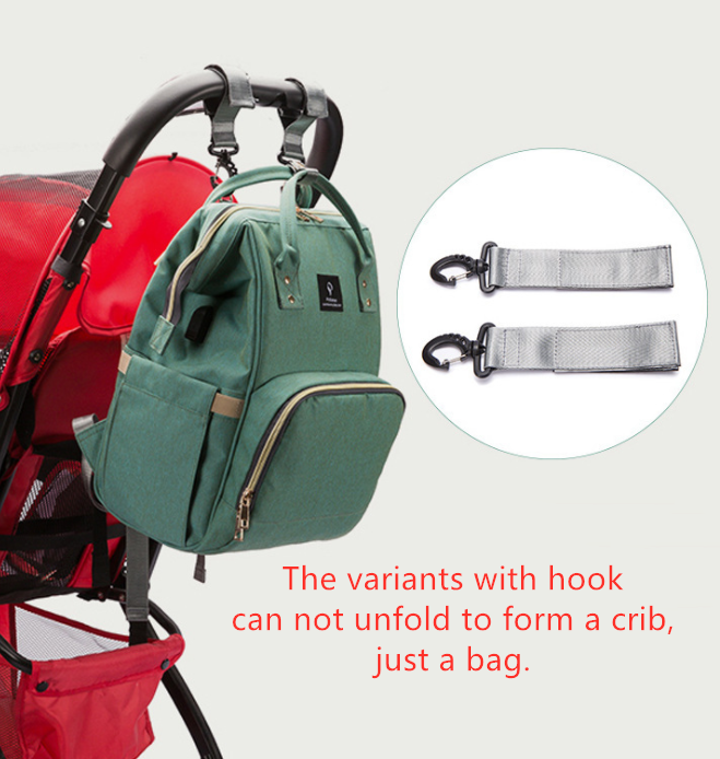 Diaper Bag Backpack – Multifunctional Travel Backpack for Maternity & Baby Changing with Large Capacity, Waterproof Design