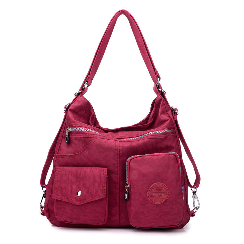 Luxury Women's Designer Crossbody Bag – Large Capacity Waterproof Nylon Tote Shoulder Bag