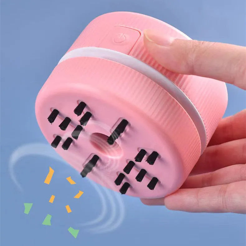 Portable Pencil Eraser Chip Soot Cleaner Mini Handheld Vacuum Cleaner