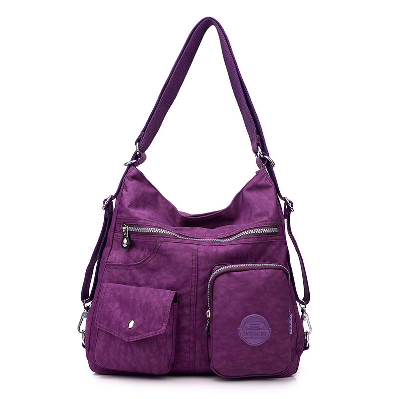 Luxury Women's Designer Crossbody Bag – Large Capacity Waterproof Nylon Tote Shoulder Bag