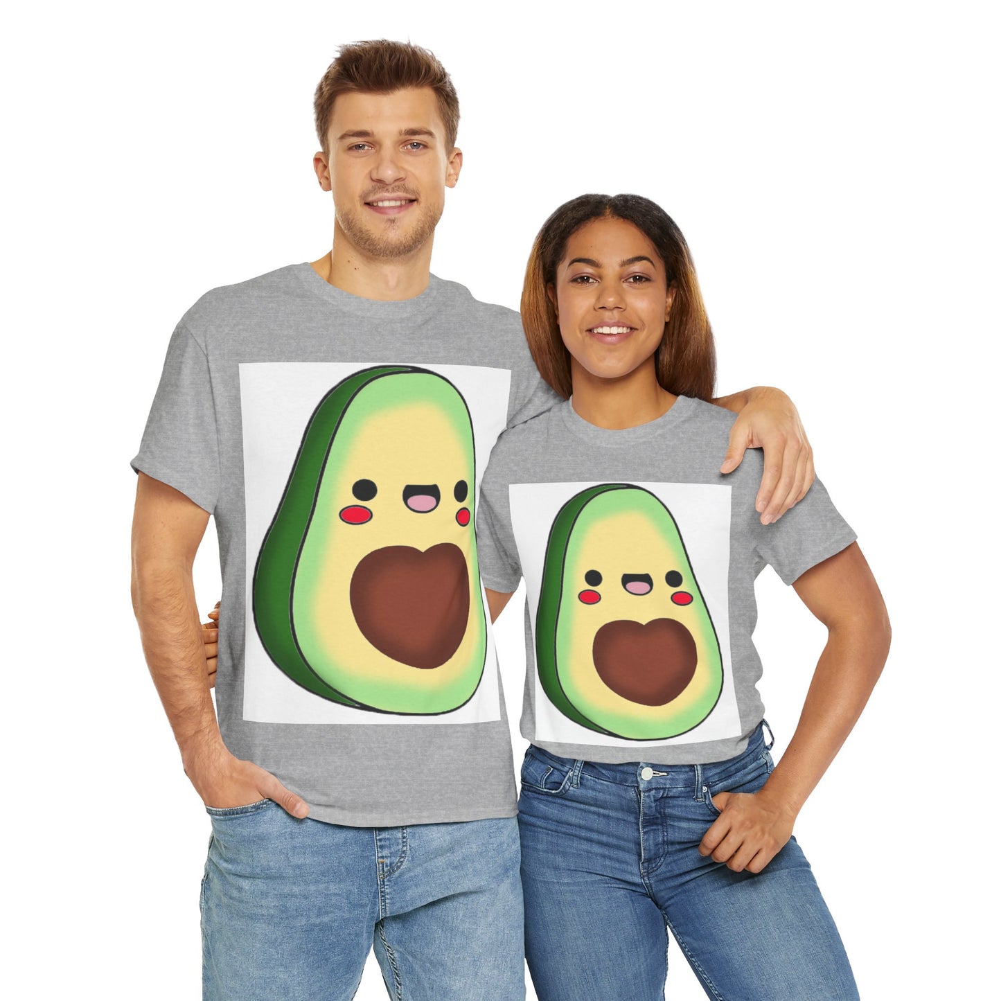 Avocado Unisex Heavy Cotton T-Shirt Available in Sizes S to 5XL