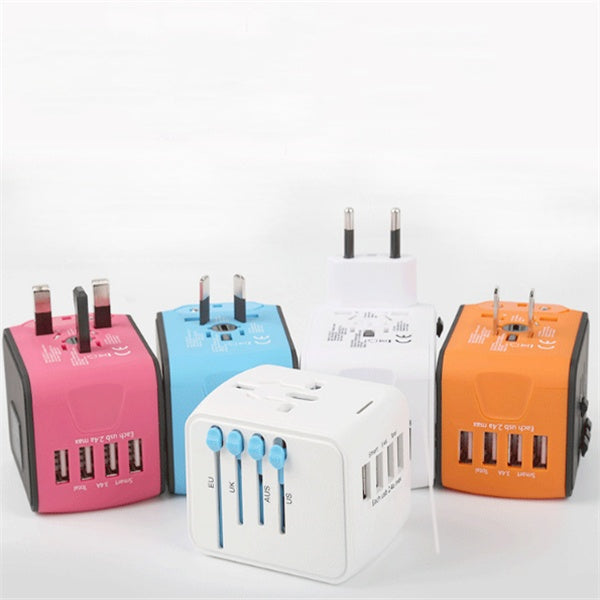 Universal Travel Adapter, International Power Adapter 5.6A 3 USB C 2 USB A Ports, Plug Adaptor Travel Worldwide, Travel Charger Outlet