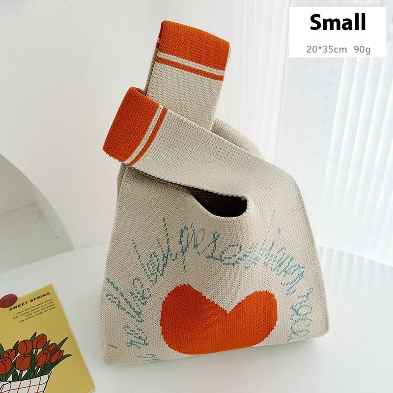 New Knitted Art Forest Series Handbag Available in Multiple Designs and Colors