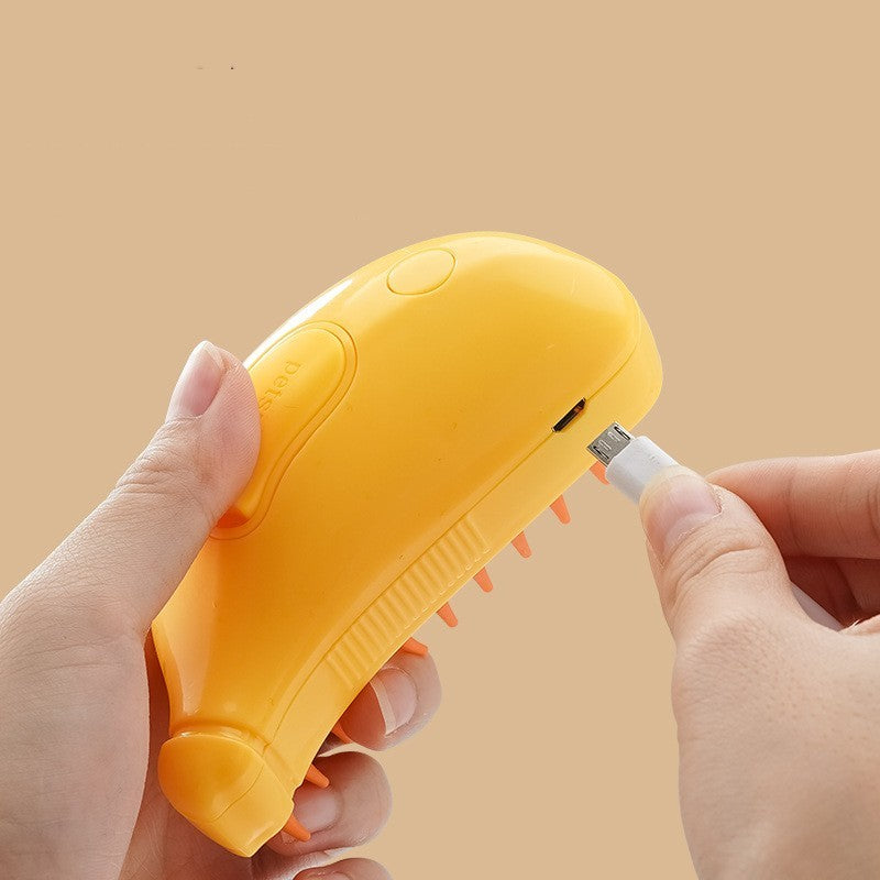 3 In 1 Pet Steam Brush Cat Dog Cleaning Steamy Spray Massage Beauty Comb Hair Removal Grooming Supplies,Pets Accessories