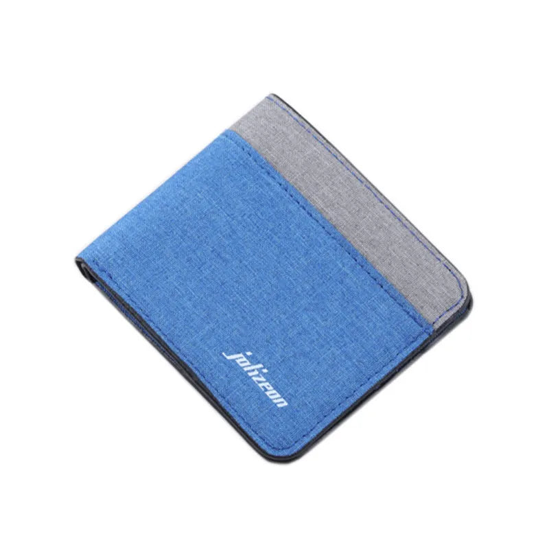 Personalized Trendy Niche Contrast Color Wallet for Men