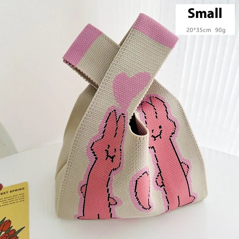 New Knitted Art Forest Series Handbag Available in Multiple Designs and Colors