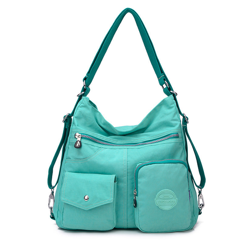 Luxury Women's Designer Crossbody Bag – Large Capacity Waterproof Nylon Tote Shoulder Bag