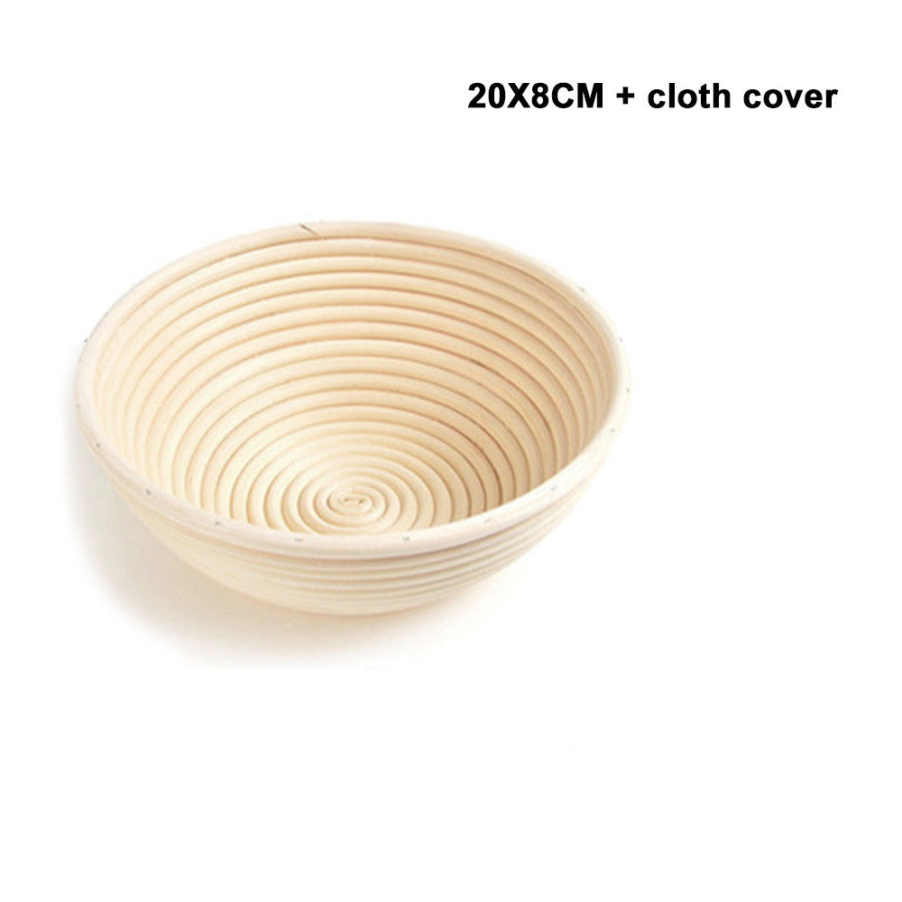Rattan Bread Basket Round Fruit Baskets Wicker Storage Bowls Natural Woven Serving Basket Bowls Decorative Baskets