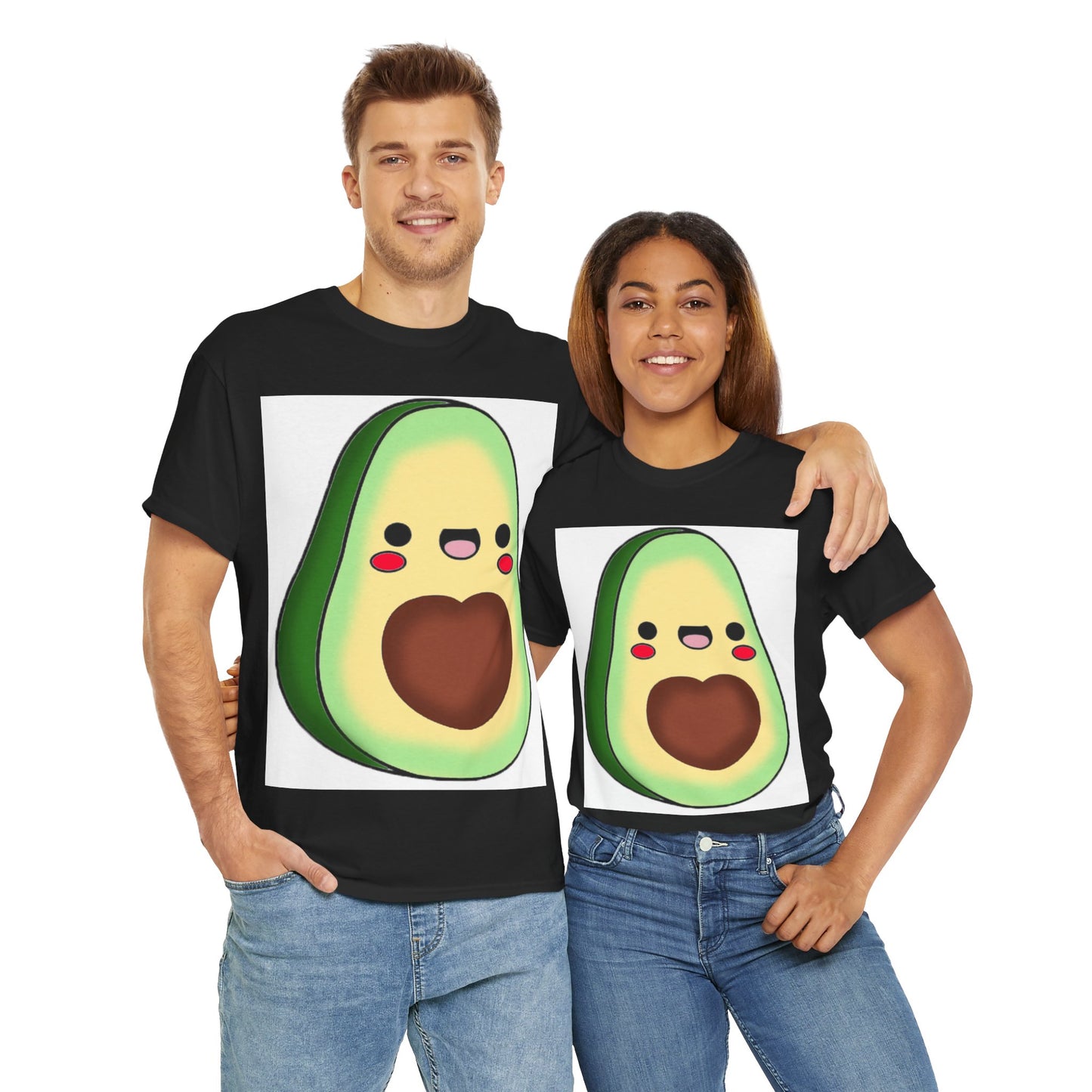 Avocado Unisex Heavy Cotton T-Shirt Available in Sizes S to 5XL