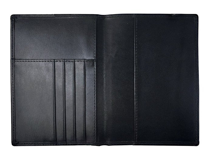 Genuine Leather Passport Case, RFID Passport Cover with Credit Card Holder for Women and Men Family ID Travel RFID Antimagnetic Passport Holder