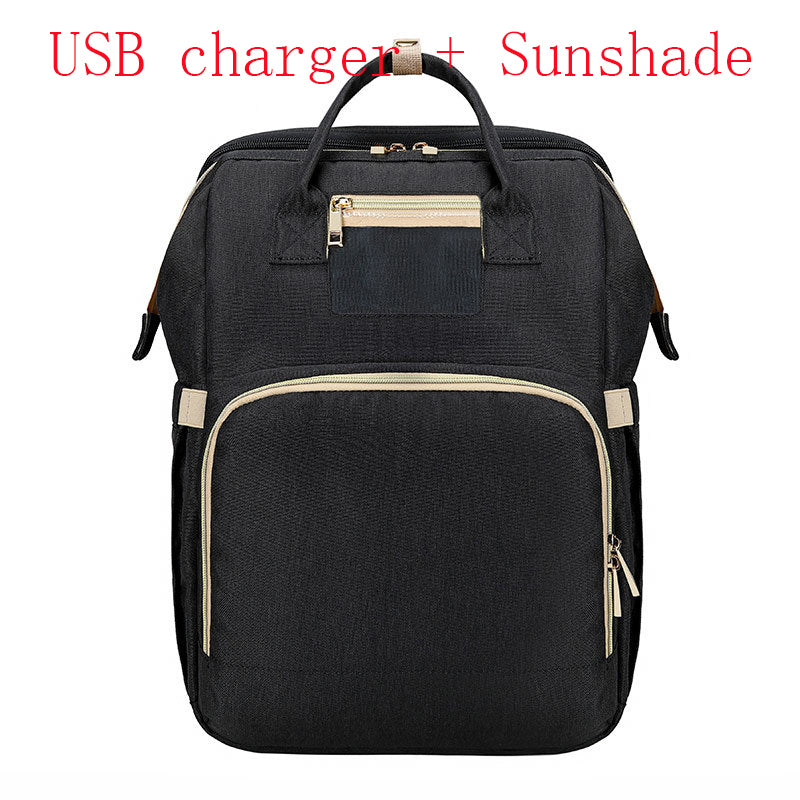 Diaper Bag Backpack – Multifunctional Travel Backpack for Maternity & Baby Changing with Large Capacity, Waterproof Design