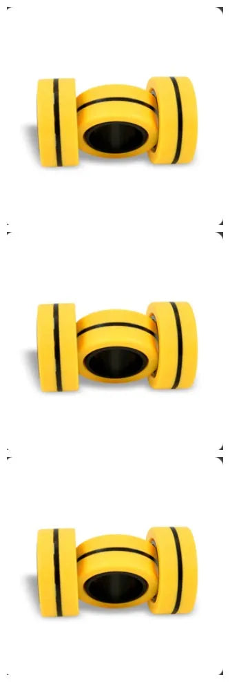 Trendy Magnetic Finger Ring Birthday Gift Set 3pcs and 6pcs Unzip Toys