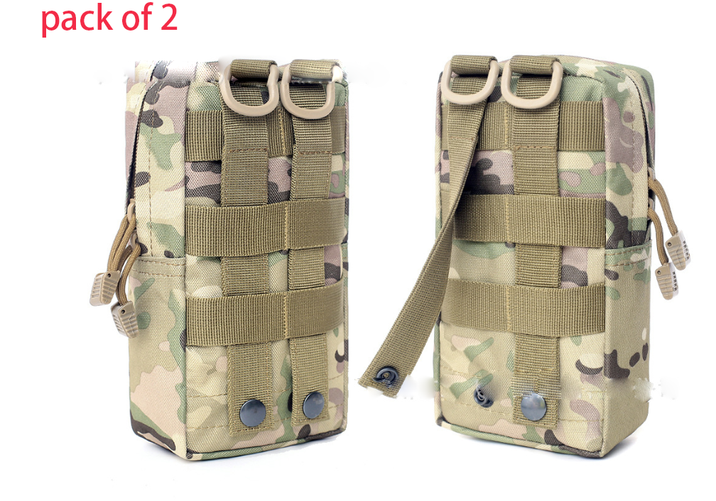 Molle EDC Utility Pouch – Compact Gear Bag, Military Tactical Waist Pack, Water-Resistant Gadget Holder for Outdoor and Everyday Carry