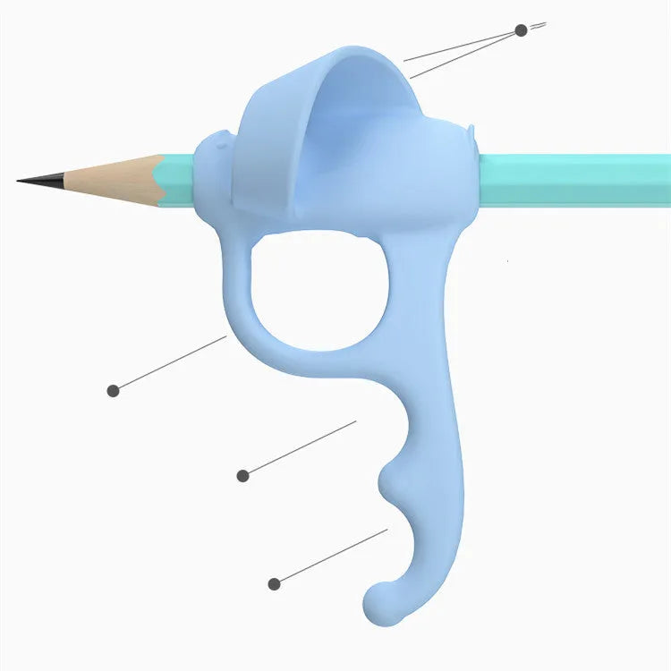 Student Correcting Pen Holder for Zero-Based Learning and Finger Coordination
