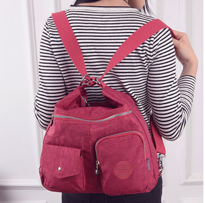 Luxury Women's Designer Crossbody Bag – Large Capacity Waterproof Nylon Tote Shoulder Bag