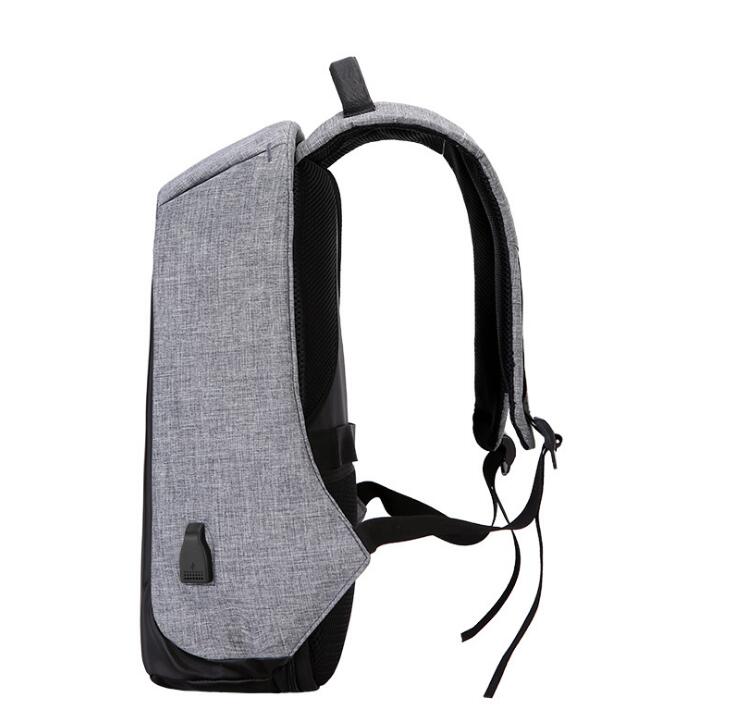 Antitheft Backpack with USB Charging Port