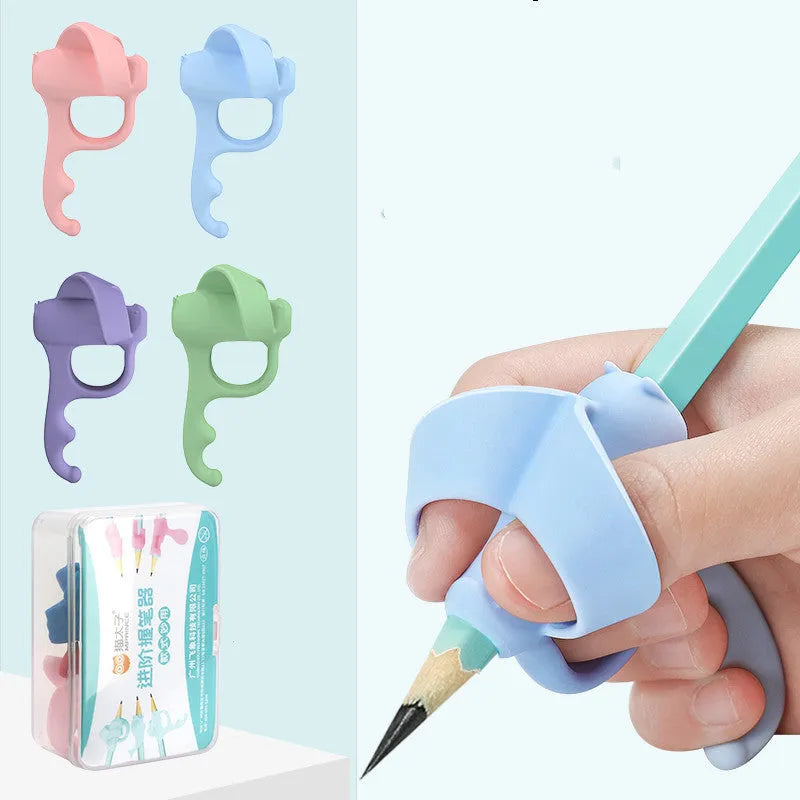 Student Correcting Pen Holder for Zero-Based Learning and Finger Coordination