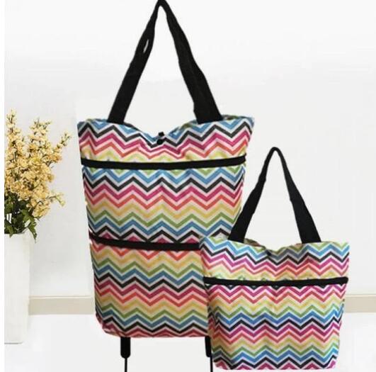 Foldable Shopping Bag with Wheels – Versatile and Eco-Friendly