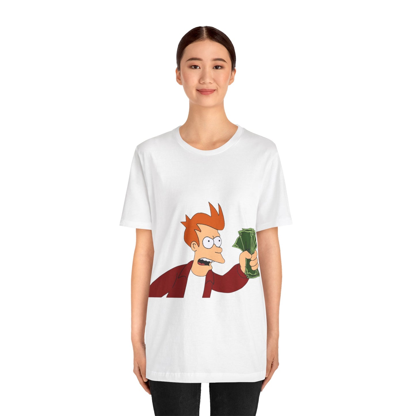 Shut Up And Take My Money Meme Unisex Jersey Short Sleeve Tee