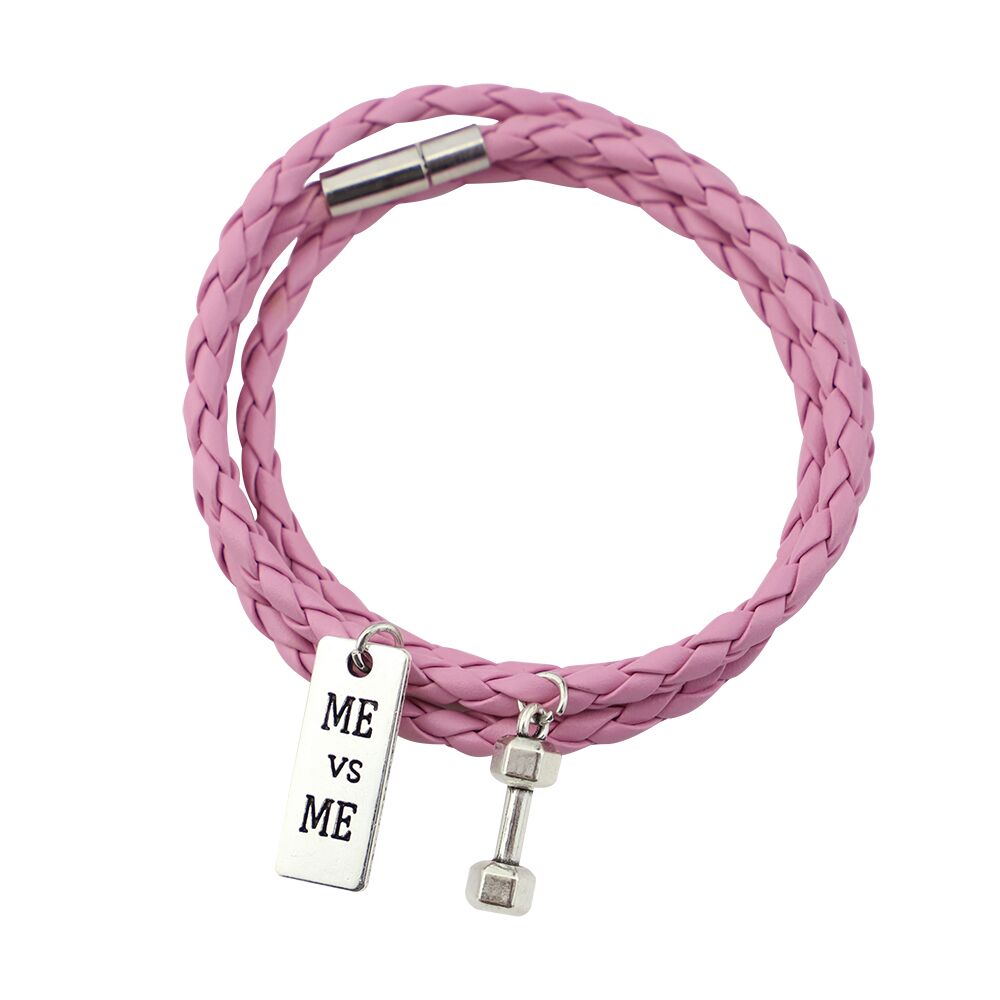 3 Laps Friendship Orange Leather Woven Women Jewelry Bangle Cuff Wristband 60CM PU Rope Bracelet
