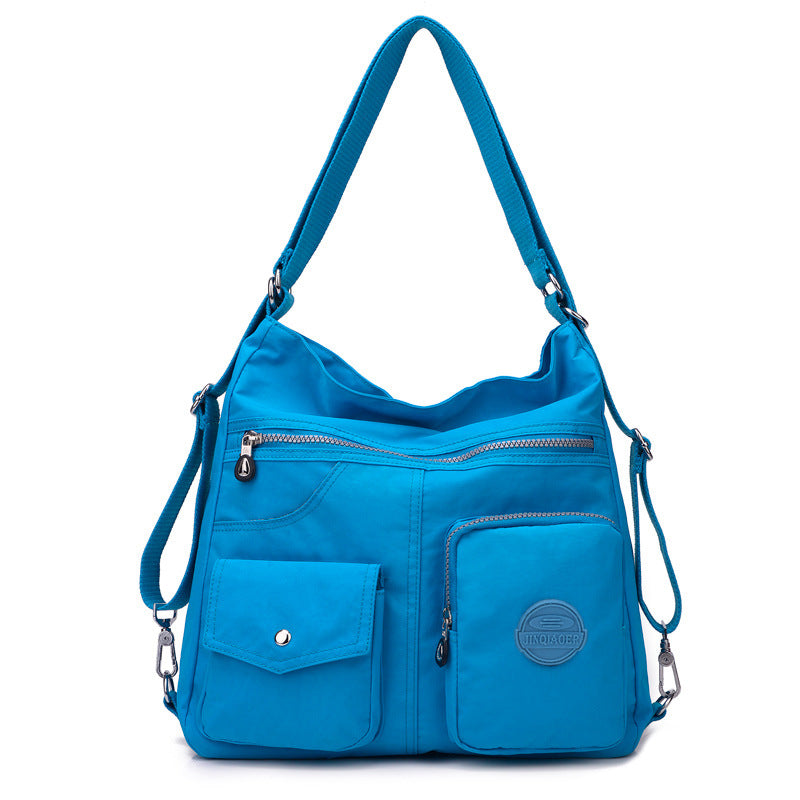 Luxury Women's Designer Crossbody Bag – Large Capacity Waterproof Nylon Tote Shoulder Bag