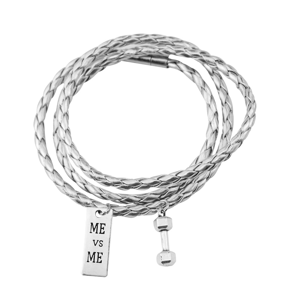 3 Laps Friendship Orange Leather Woven Women Jewelry Bangle Cuff Wristband 60CM PU Rope Bracelet