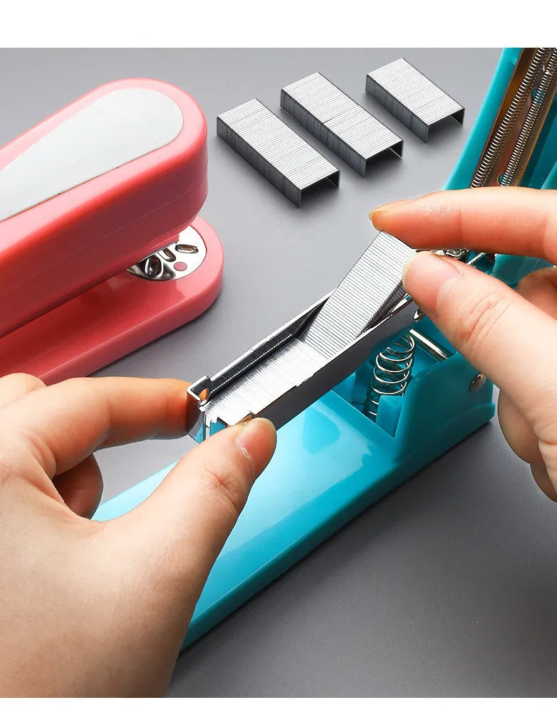 Rotatable Stapler For Students 360 Degree Binding Tool With Multiple Directions And Sheet Capacity