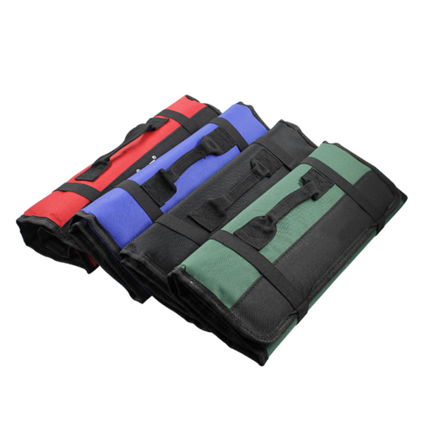 Tool Bag - Reel Bag with Handle Multipurpose Reel Roll Type Tool Bag Portable Canvas Tool Organizer for Electricians Mechanic or Handyman Portable
