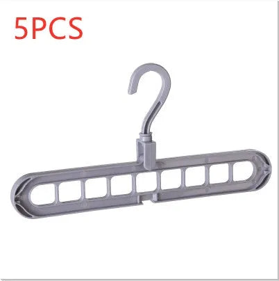 9 Hole Clothes Hanger Organizer Space Saving Wardrobe Solution