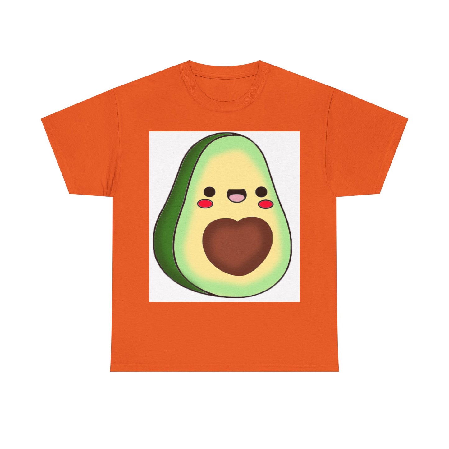 Avocado Unisex Heavy Cotton T-Shirt Available in Sizes S to 5XL