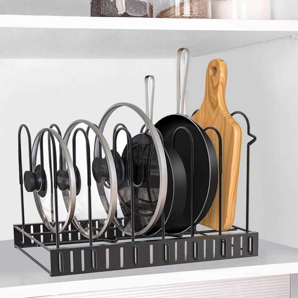 8 Tiers Iron Storage Racks,Kitchen Organizer,Shelf Holder Black,Drain Rack, Drying For Sink For Tableware Kitchen Organizer