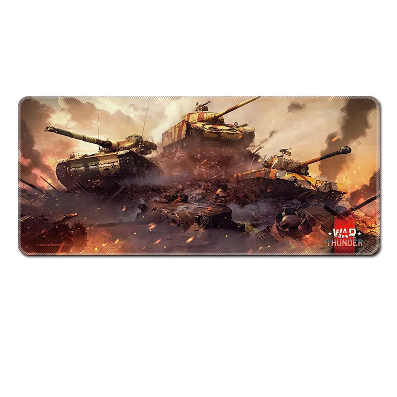 Large Extended Gaming Mouse Pad with Stitched Edges 31.5 x 15.7 Large Keyboard Pad Non Slip Waterproof Rubber Base