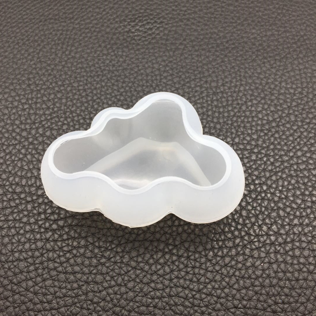 Three-dimensional Cloud Mold 3D Cloud Resin Silicone Molds for Epoxy Jewelry Casting Fondant Cake Topper Chocolate Mousse Candle Soap Bath Bomb